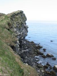 Black Bluffs on St. Paul Island, Alaska.