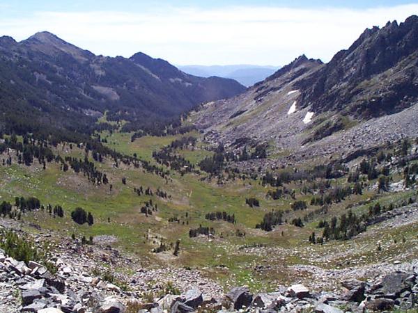 Bear Basin Looking South
