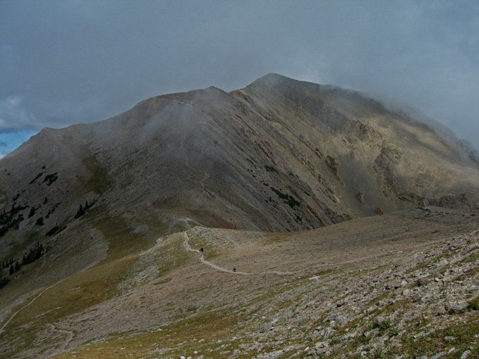 below sacagawea summit looking north