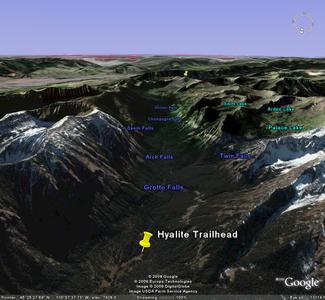 Hyalite Canyon Google