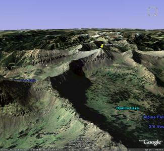 Hyalite Peak Google