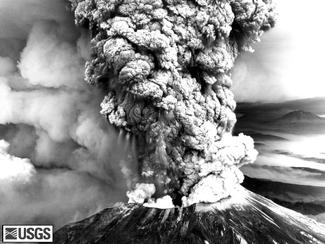 Mt. St. Helens plume