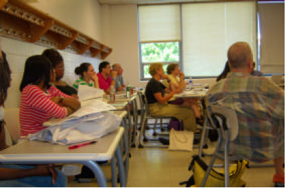 Classroom with People