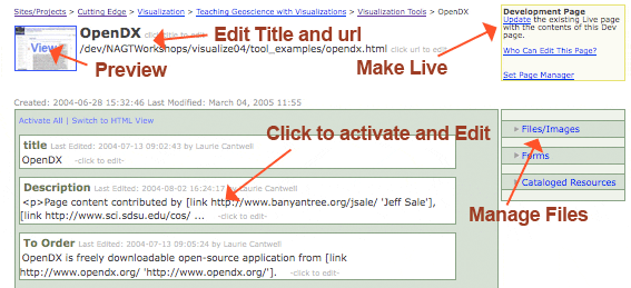 Full Editing Interface