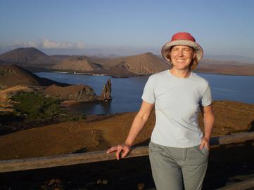 Erica in Galapagos