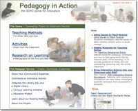 Pedagogy in Action screen shot