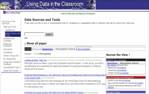 Atmospheric science and climatology data sets
