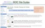 climate change site guide screenshot
