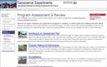 Depts Program Assess and Review Screenshot