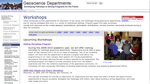 Depts workshop page screen shot