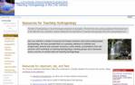 Hydrogeology main page screenshot