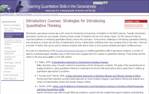 Intro courses quant thinking