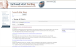 screenshot: earth and mind energy