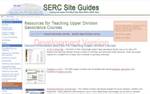 upper division courses site guide screenshot