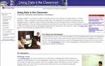 Using Data in the Classroom screenshot
