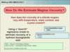 Title slide for magma viscosity module