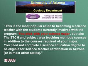 Slide 25 from Ridkey presentation at 2003 Teacher Prep workshop