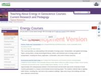 Go to /dev/NAGTWorkshops/energy/courses.html