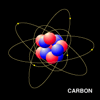 Image of a carbon atom.