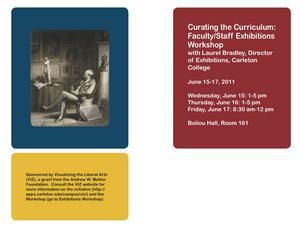 Curatorial Workshop Brochure