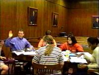 Mock trial deposition