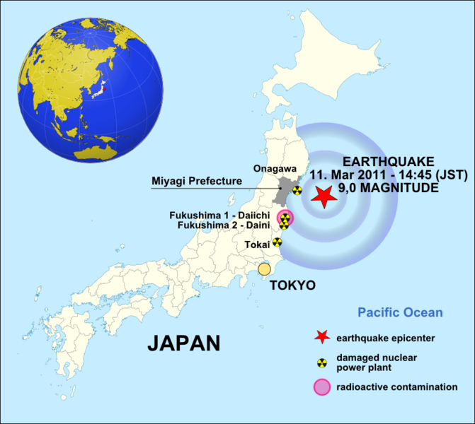 Fukushima earthquake