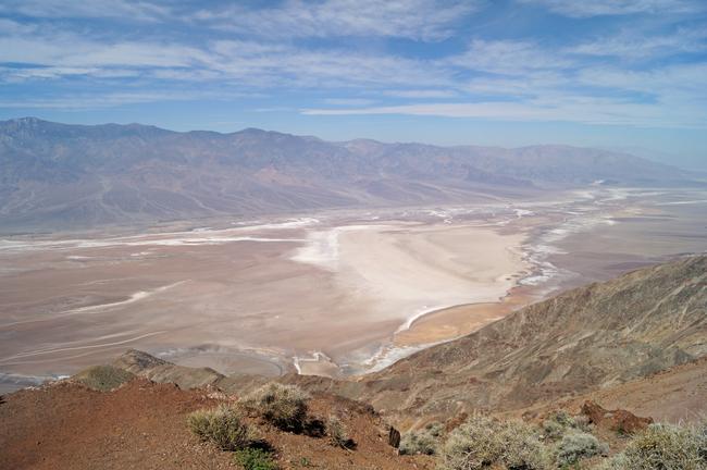 Death Valley, looking northwest from Dante's View.