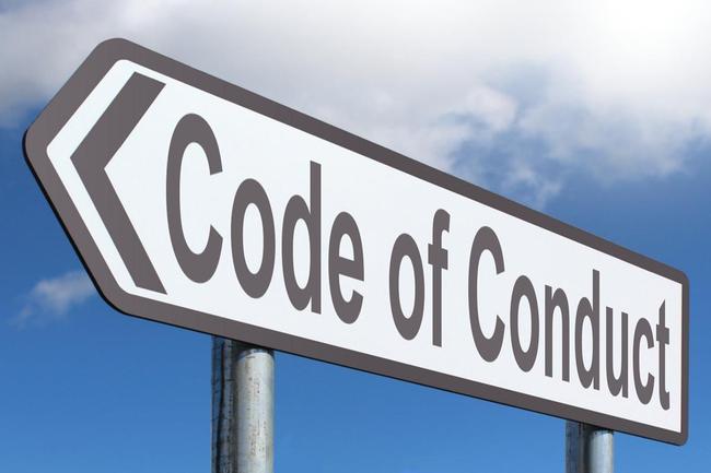 code-of-conduct-road-sign