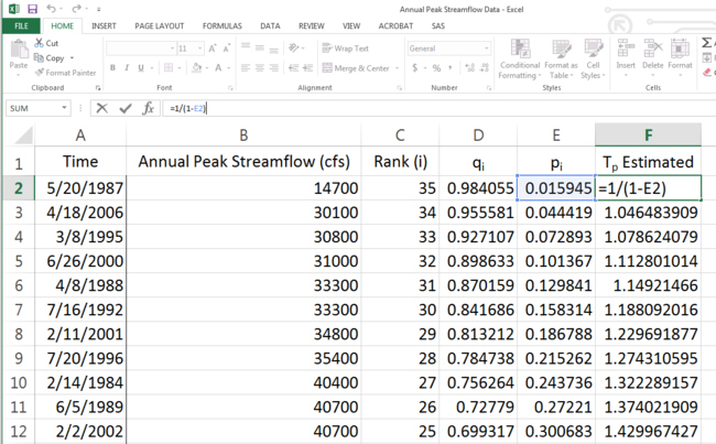 Excel Tp estimated Screenshot 2