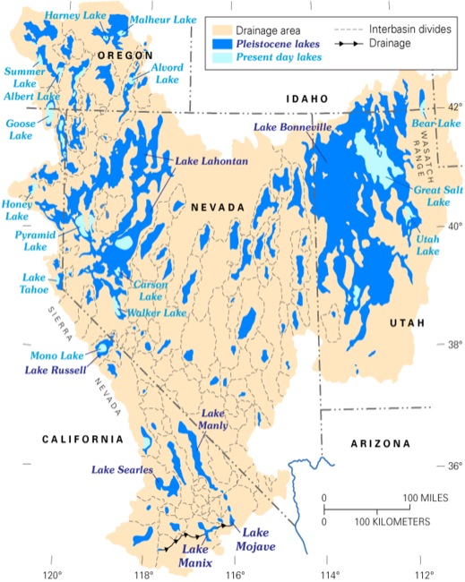 Great Basin paleolakes