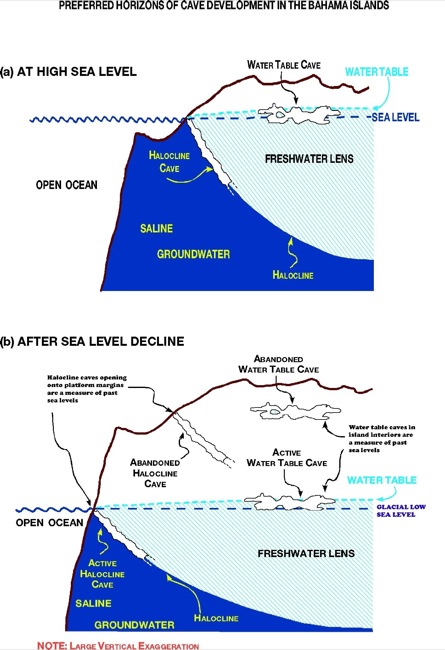 Figure 5: Horizons of Cave Development